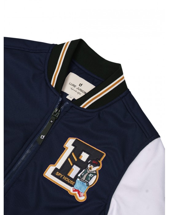 Boys Jacket Sporty Deep Blue